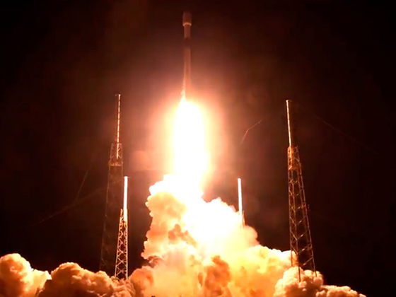 SpaceX запустила ракету с 60-ю спутниками Starlink в рамках программы глобального интернет-покрытия